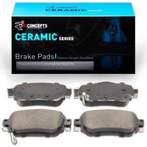 Nissan Qashqai Brake Pads - Rear - R1 Concepts - Ceramic - `17-`25